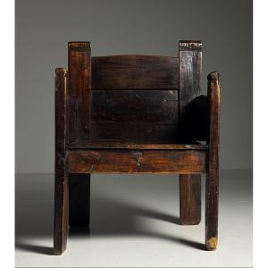 Chaise espagnole du XVIIIe siècle 