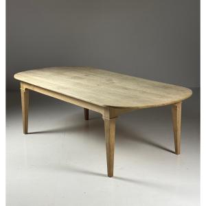 Table monastique en chêne 250 cm