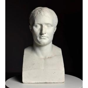 Buste en plâtre de Napoléon datant de la fin du XXe siècle