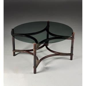 Vintage Rattan Coffee Table
