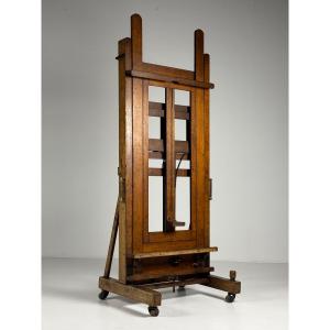 Xl Easel, Circa 1880–1900, Made Of Oak