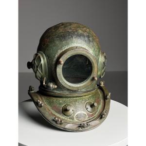 Korean/japanese Diving Helmet, 1920–1960