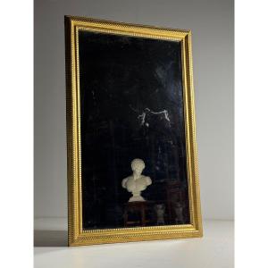 19th-century French Ribbed-frame Mirror, 187 Cm