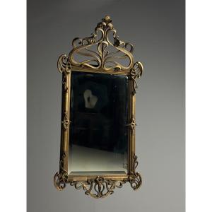 Art Nouveau Mirror, Circa 1900