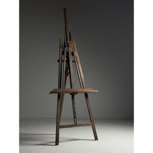Antique French Oak Easel