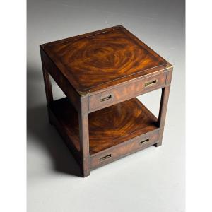 20th-century Campaign-style Coffee Table