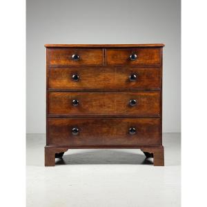 19th-century Mahogany Chest Of Drawers