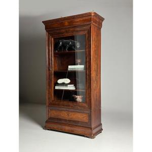Vitrine de style Biedermeier, vers 1850