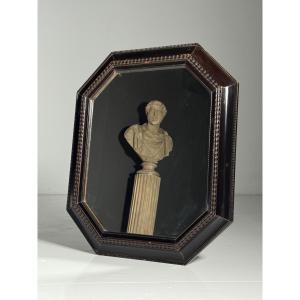 Miroir vintage à cadre ondulé