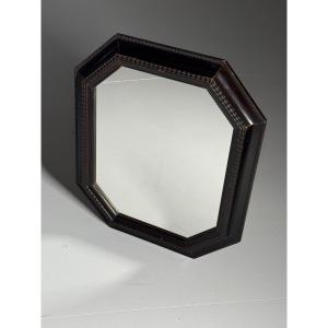 Miroir vintage à cadre ondulé