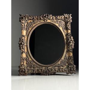 19th-century Baroque-style Mirror