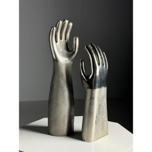 2 Decorative Copper Arms