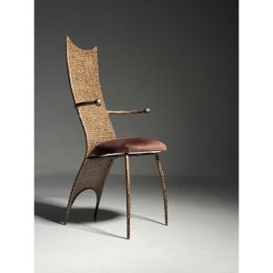 Postmodern Metal Chair