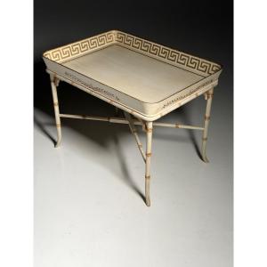 Tablette en faux bambou
