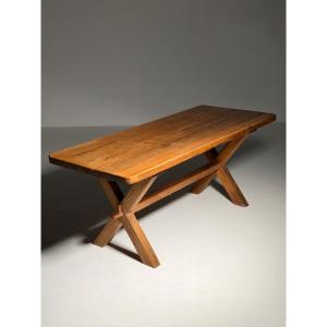 1970s Oak Desk