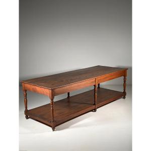 Belgian Shop Table, Circa 1920