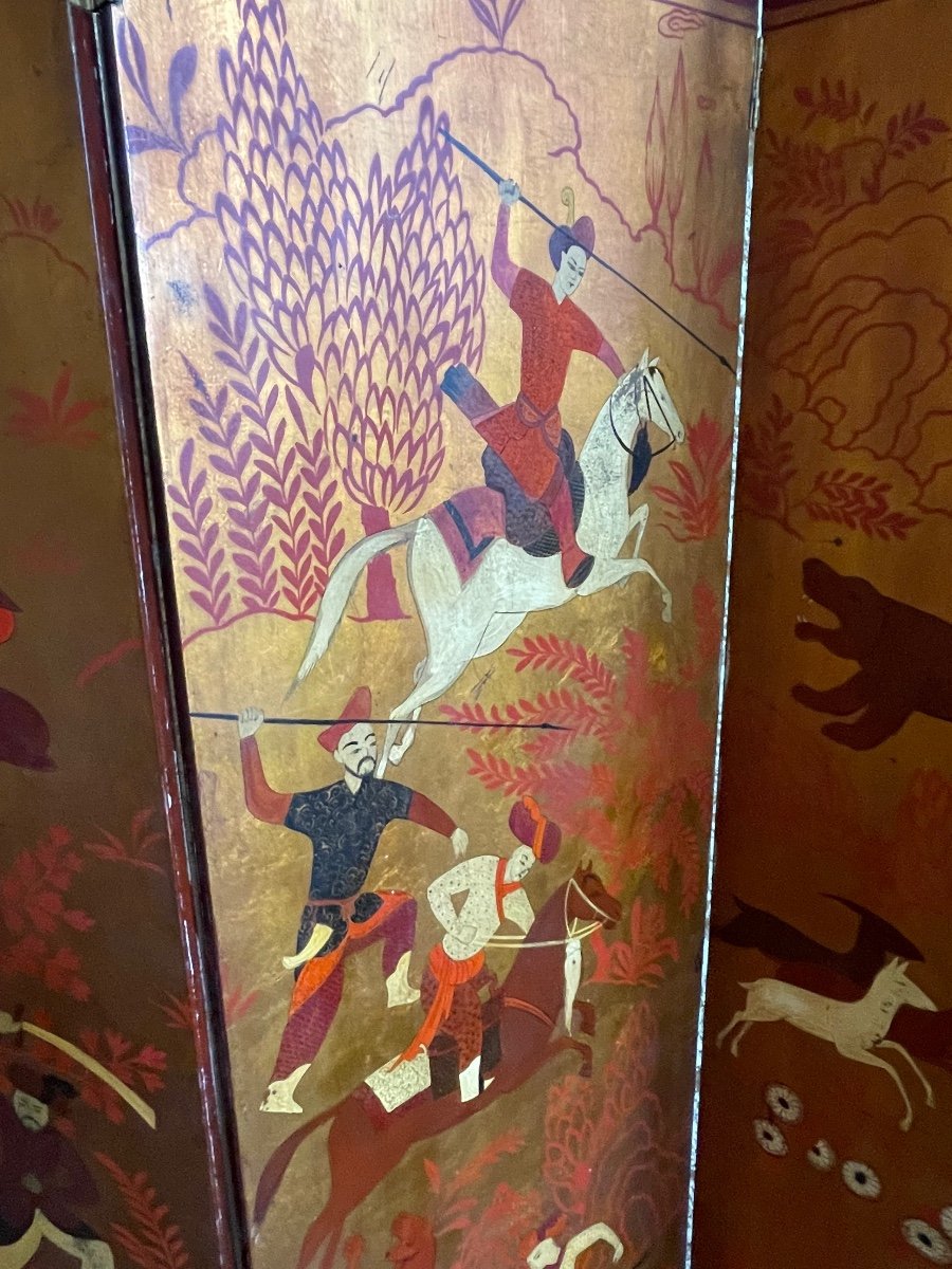 Painted Asian Screen-photo-1