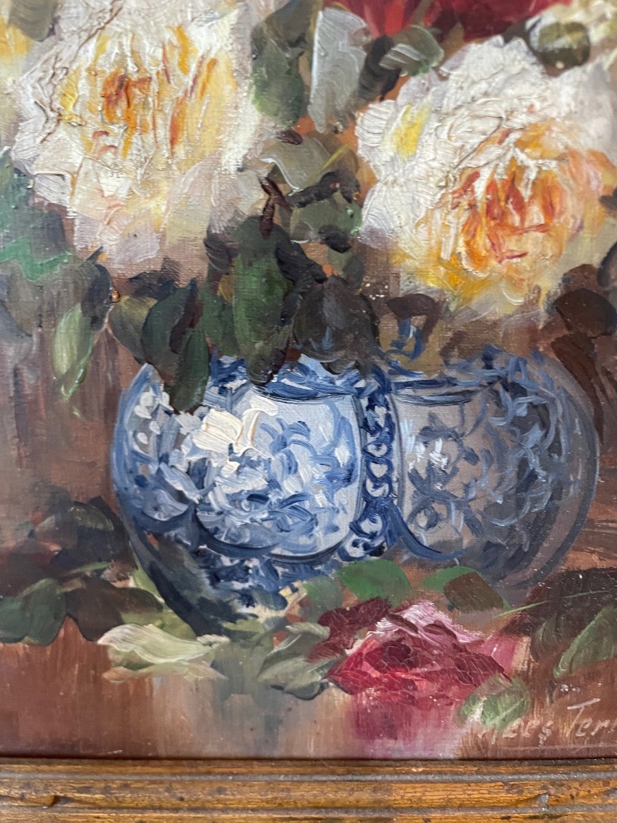 Kees Terlouw Oil On Canvas -photo-3