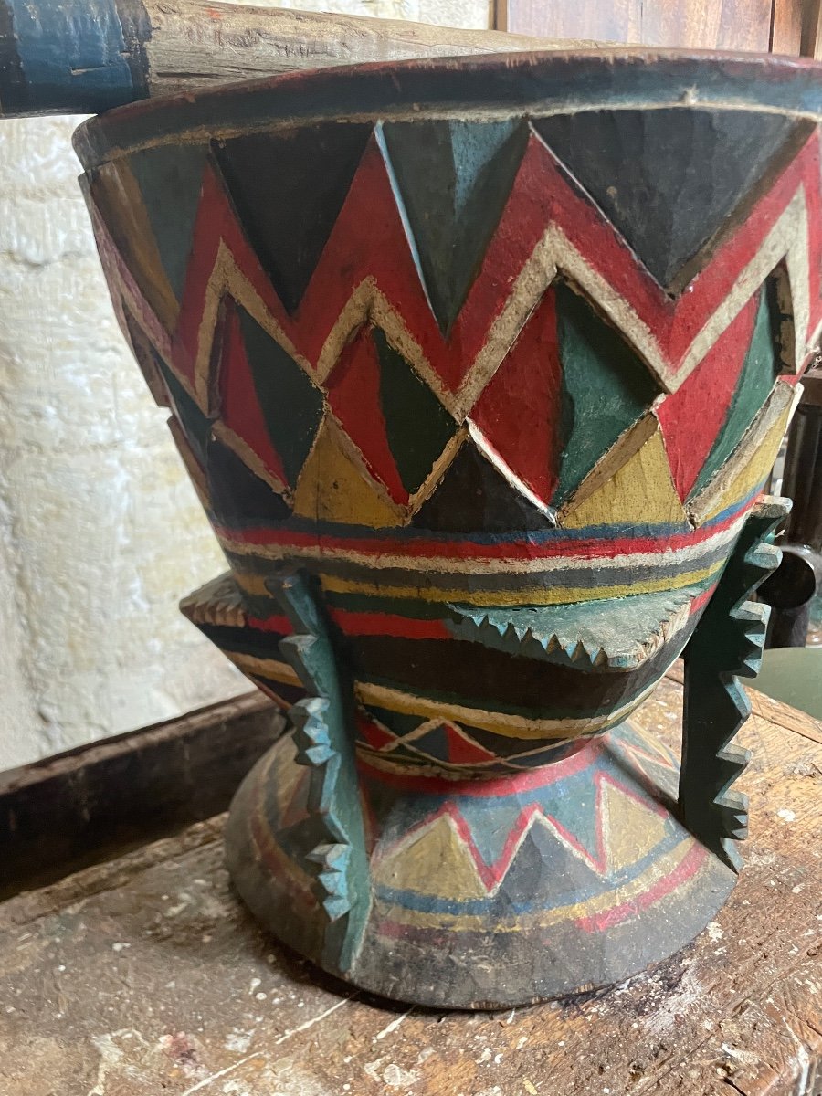 Mortier Bois Polychromie -photo-3