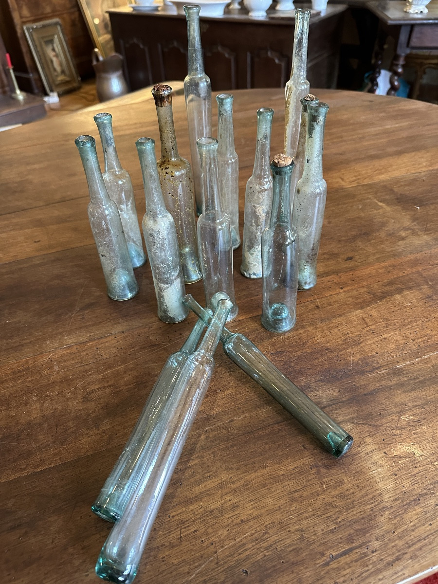 Fioles En Verre De Grésigne XVIIIeme