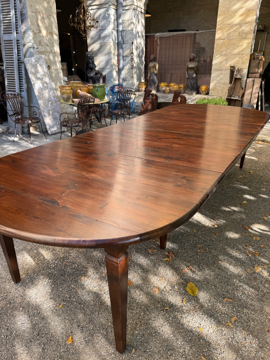 Table de salle a manger de style Louis XVI