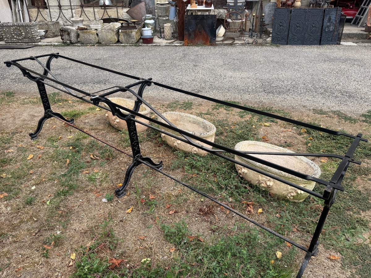 Base Of A Large Bistro Table 