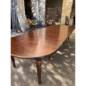 Table de salle a manger de style Louis XVI