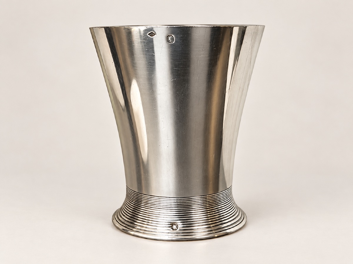 Denerft Ravinet Timbale, Solid Silver, 1930 