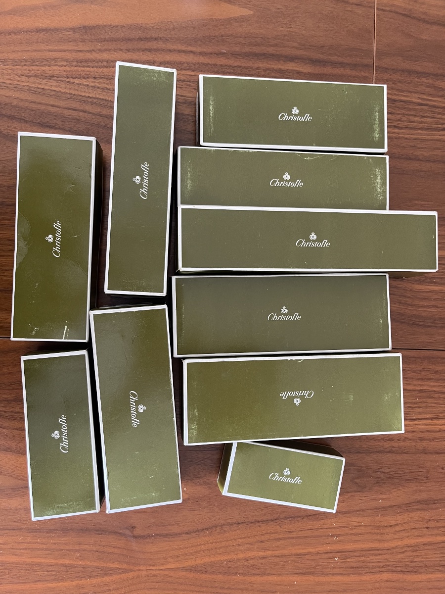 Christofle Marly Cutlery Set, Blister-packed, 120 Pieces -photo-2