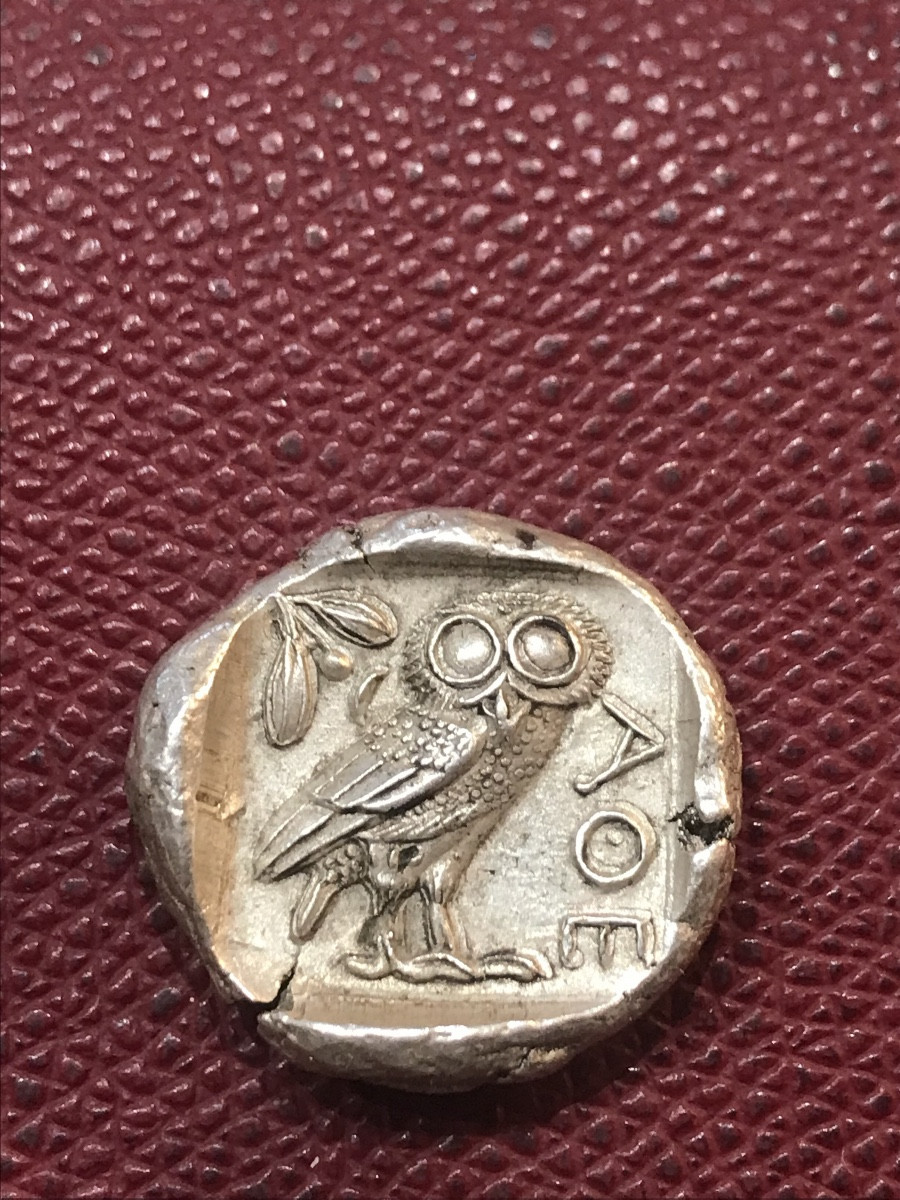 Tetradrachme Athènes -photo-2