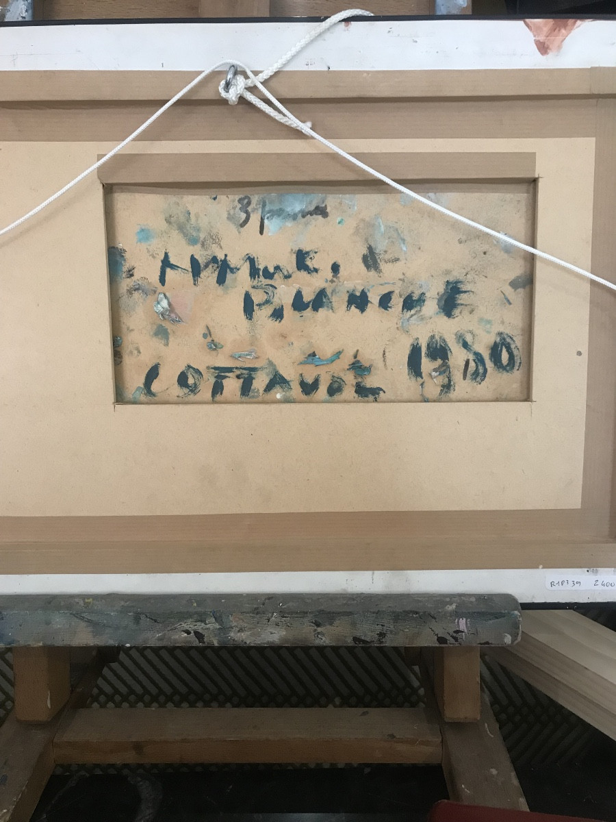 Oil Painting By André Cottavoz-photo-2