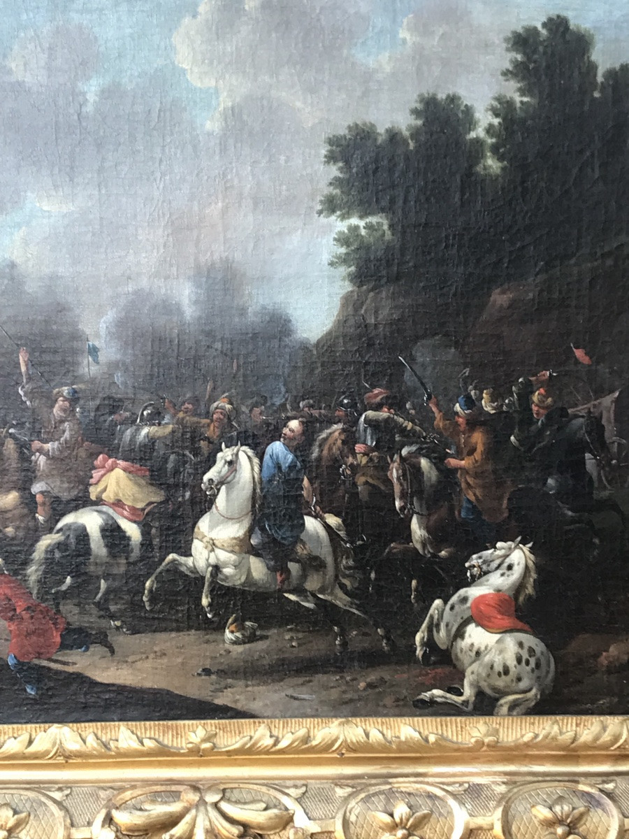 Battle Scene; Jacques Courtois -photo-3