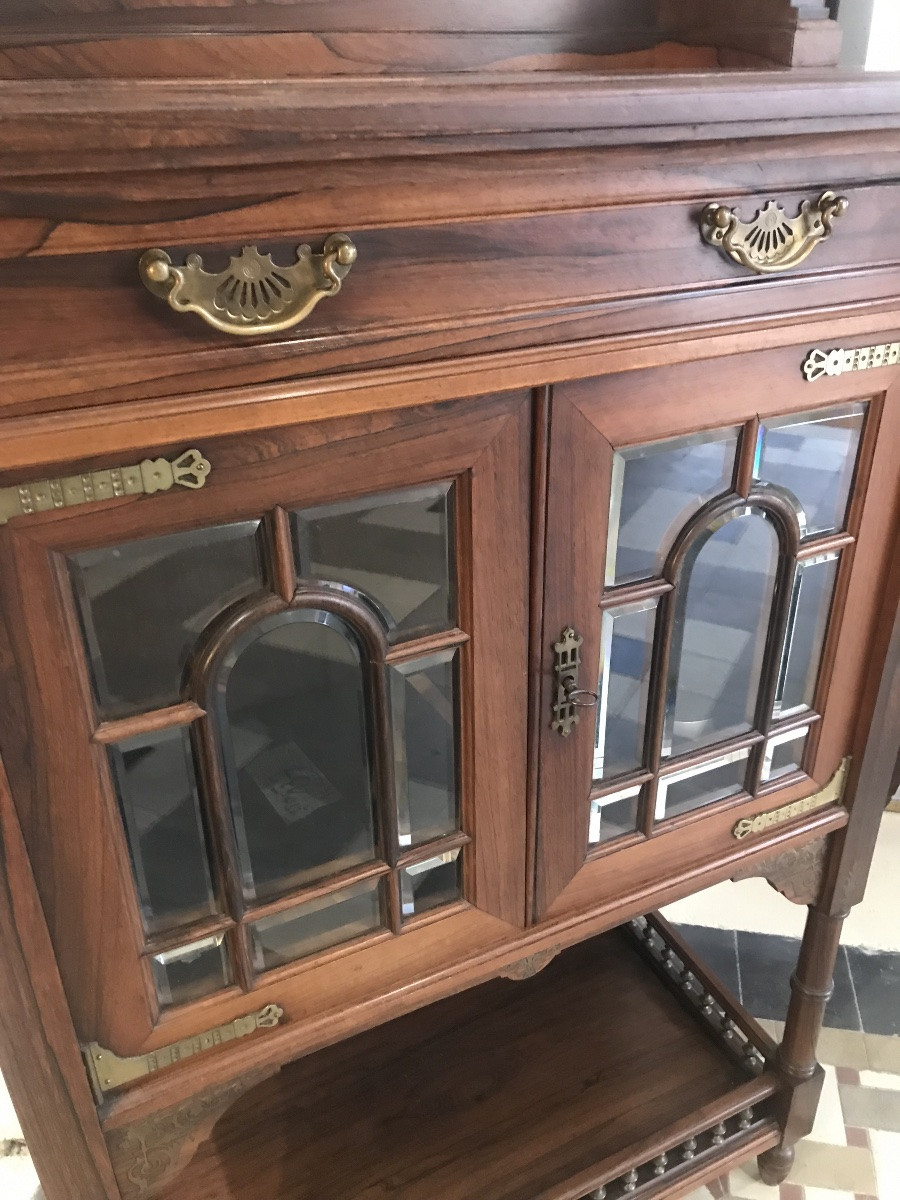 Small Art Nouveau Sideboard -photo-2