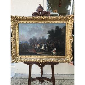 Battle Scene; Jacques Courtois 