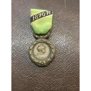 Medal For Volunteer Miners 1870/1871