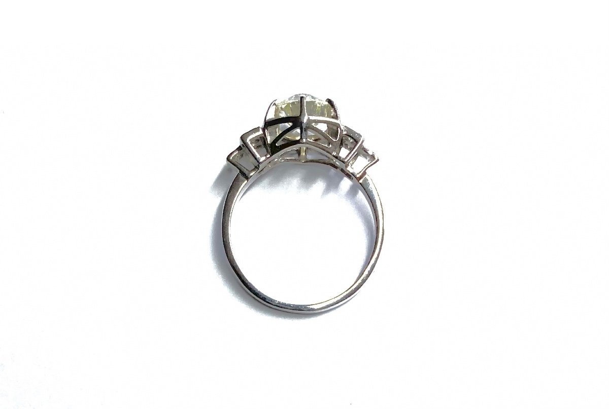 Art Deco Diamond Ring (main 1.35 Carat)-photo-2