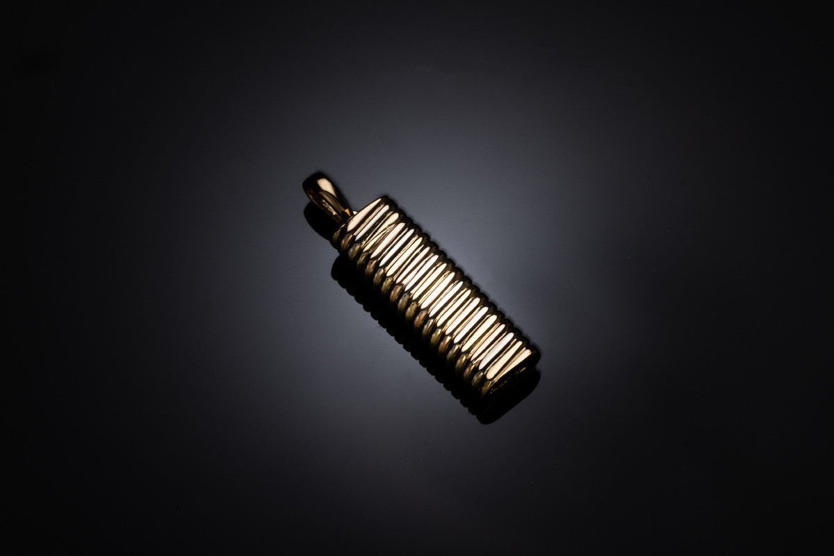 Pendentif Cartier vintage 3 ors ouvrant