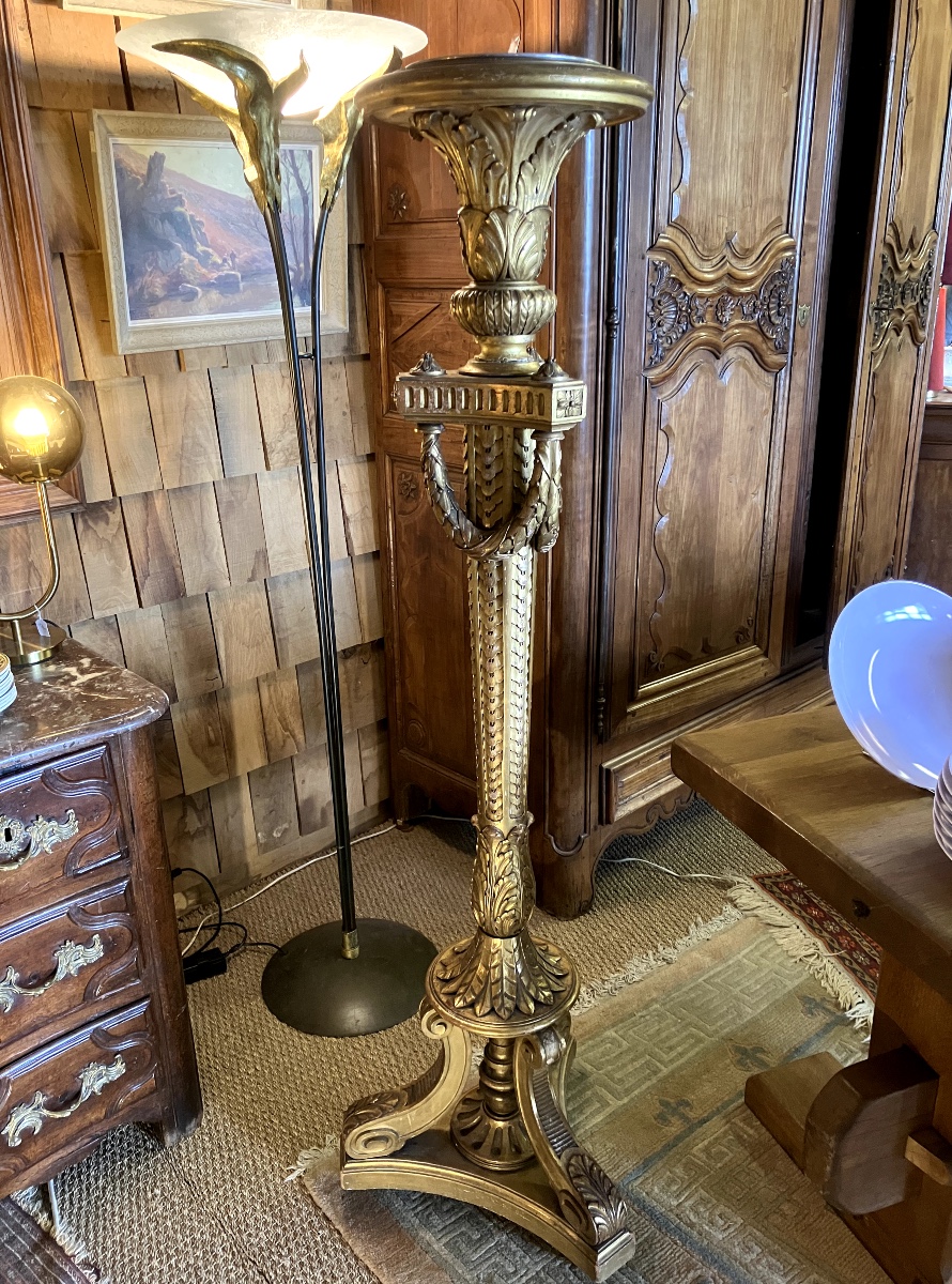 Louis XVI Style Lamp Base (luminator)-photo-2