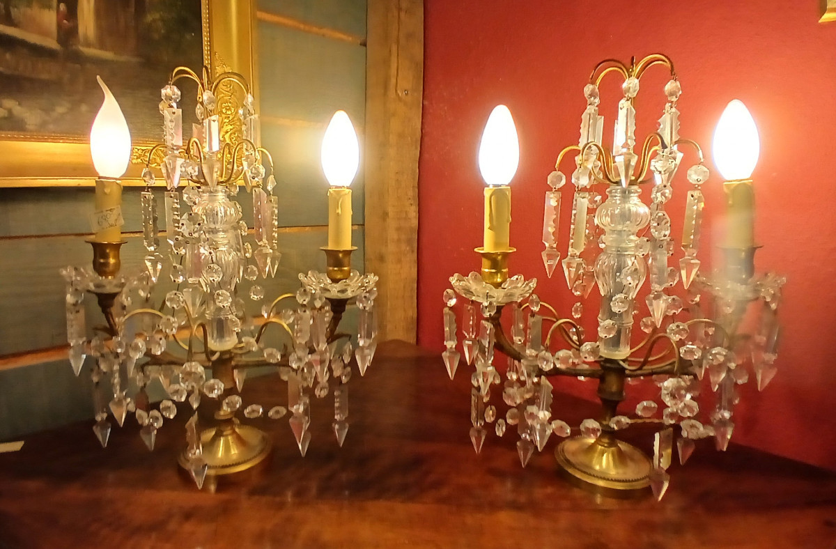 Pair Of Napoleon III Style Candelabra