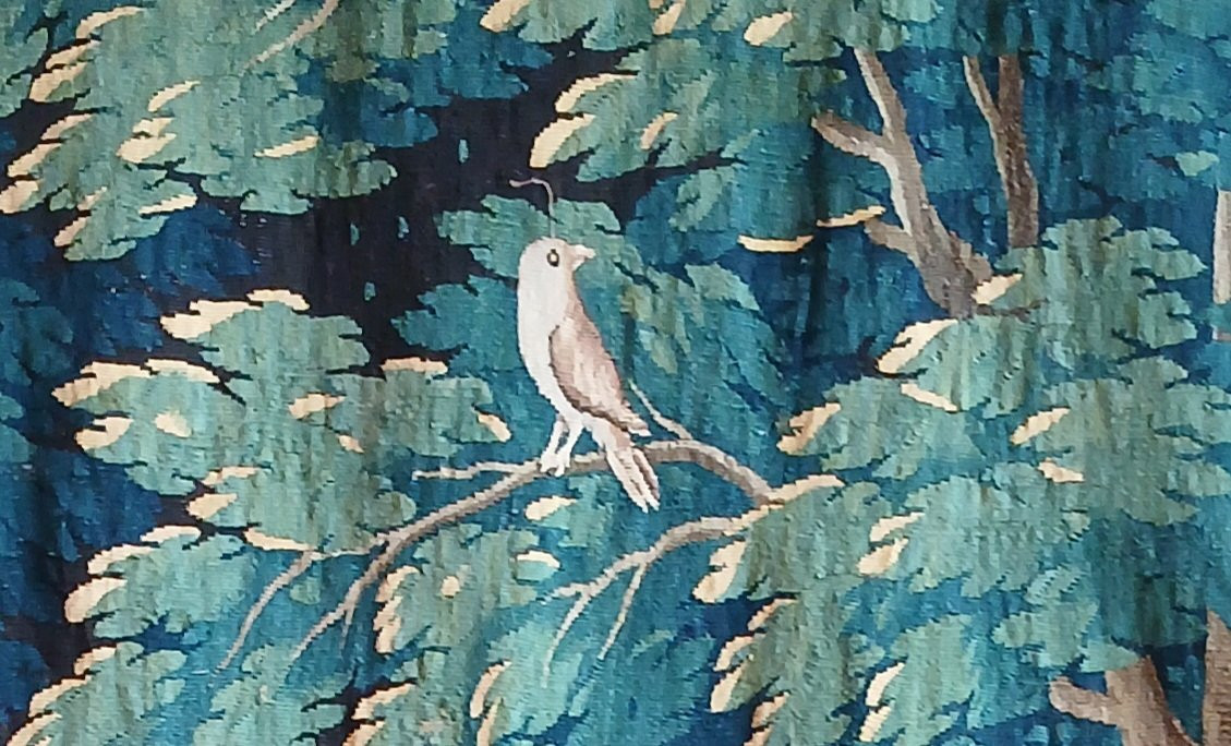 Tapisserie de la manufacture royale d''Aubuson "La Bascule"  XVIIIe sièecle-photo-4