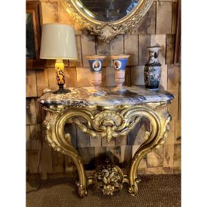 Louis XV Style Wall Console