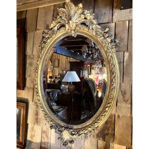 Louis XV Style Oval Mirror