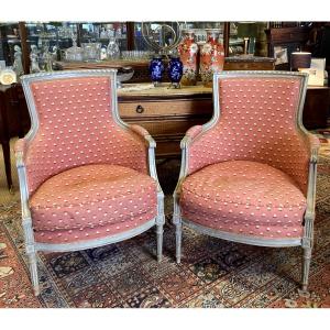 Paire de fauteuils Cabriolet