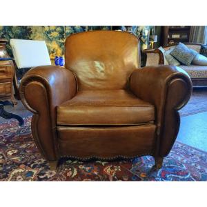 Havana Leather Club Chair