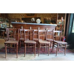 8 Beechwood Bistro Chairs