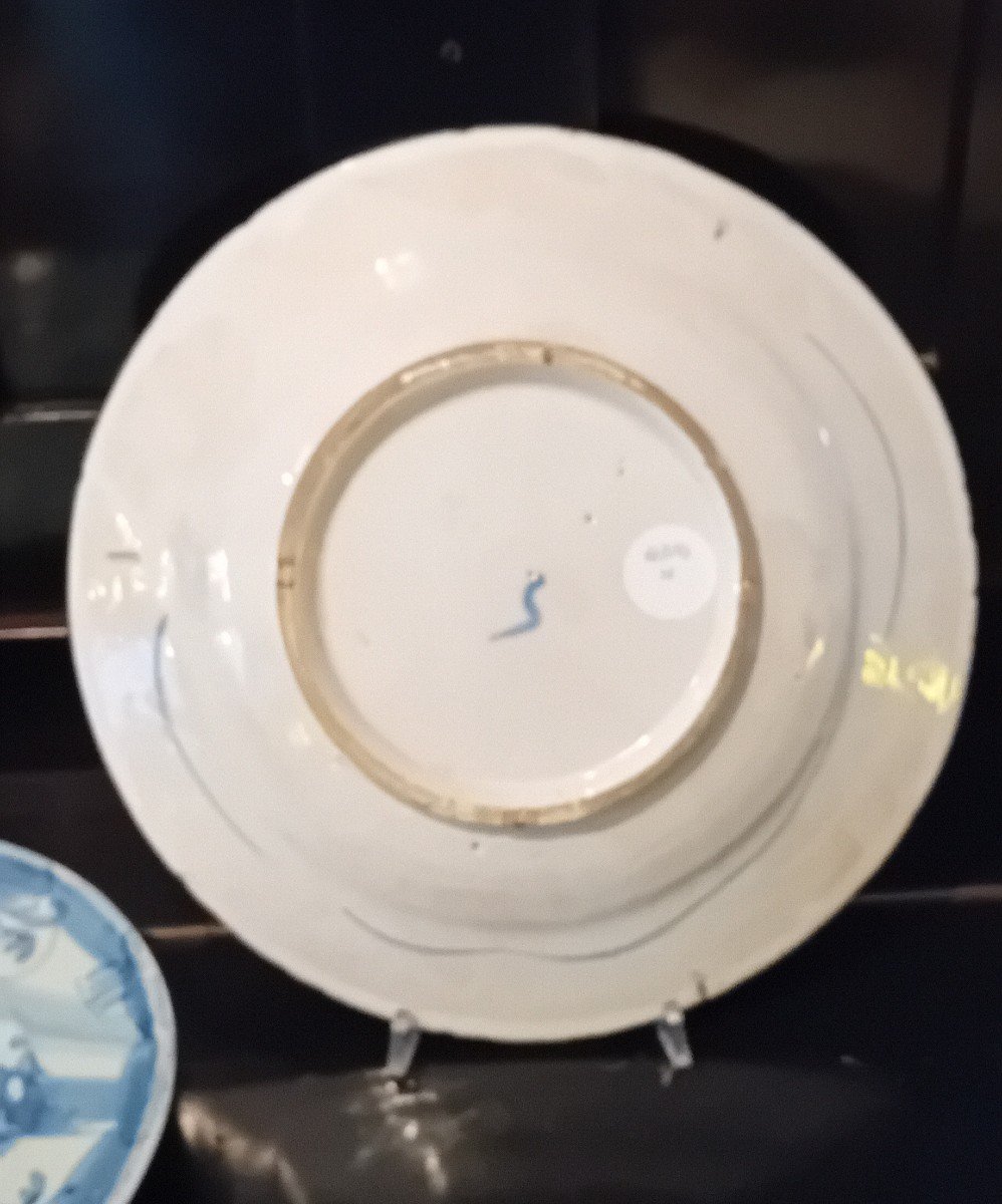Two Ancient Italian  Maiolica Plates,-photo-4