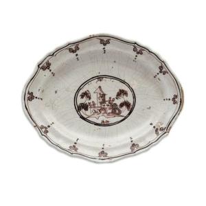 Antique Monochrome Try Plate