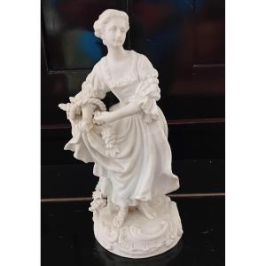 Refined Biscuit Sevres Statuette 