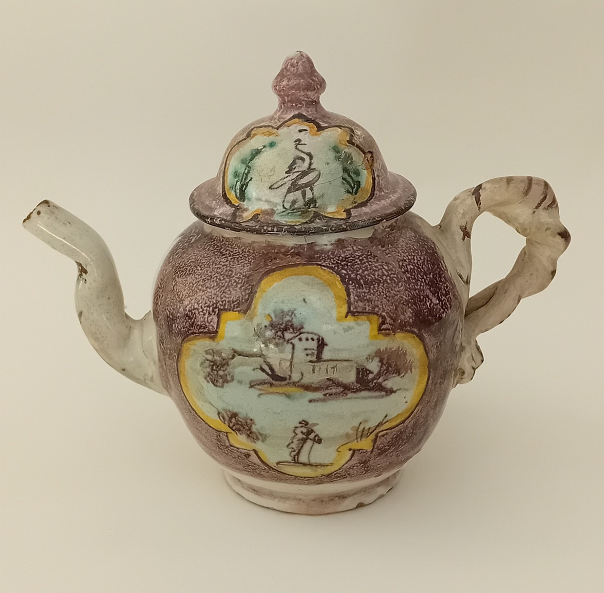 Antique Italian Majolica Set,18th Century -photo-2