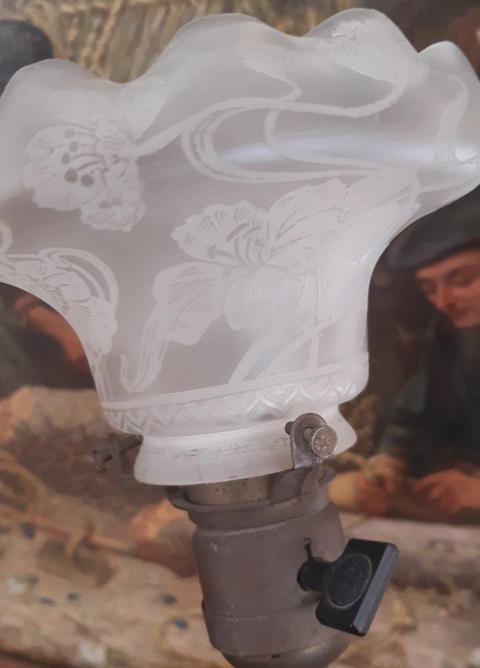 Lampe de table Art nouveau française-photo-4